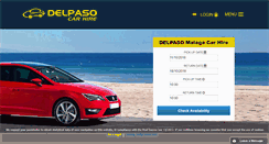 Desktop Screenshot of delpasocarhire.com